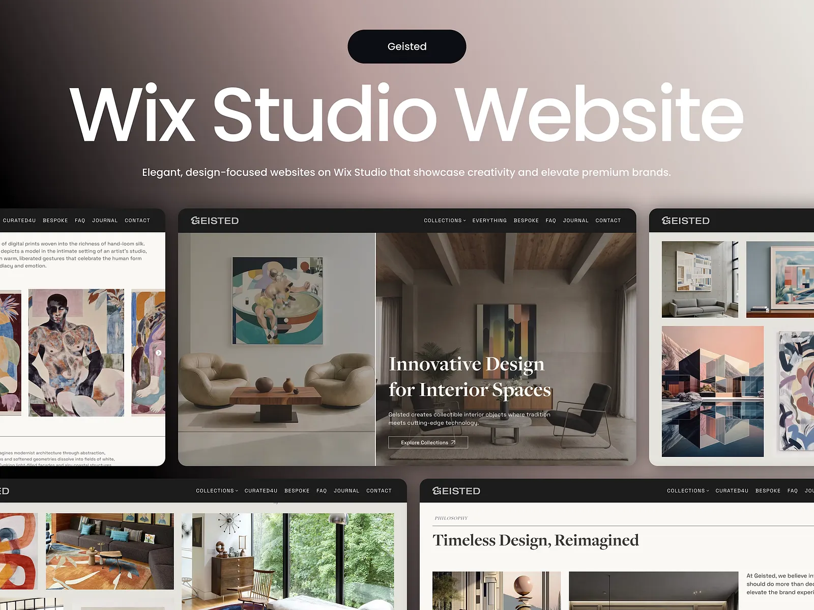 Wix advertisement