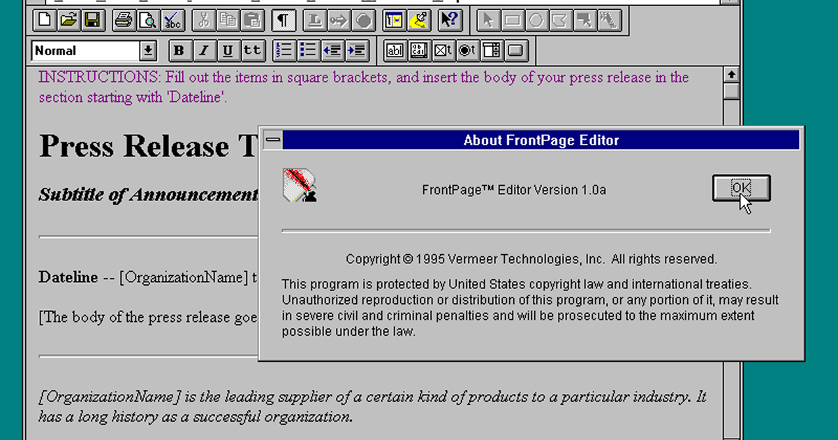 Microsoft FrontPage: The Web Builder That Built a Generation