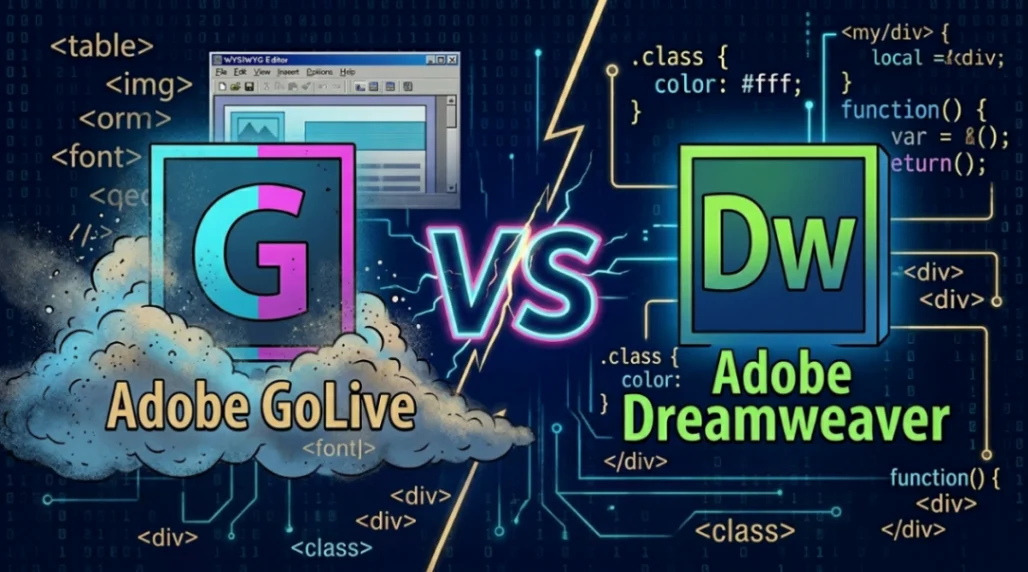 Adobe GoLive The Forgotten Web Builder Rival