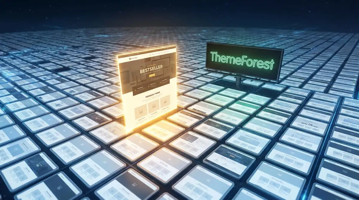 ThemeForest and No-Code Web Design History