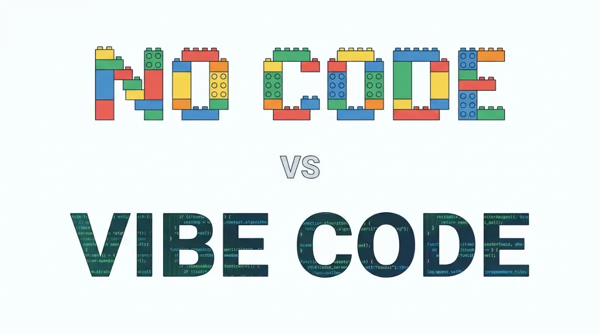 No Code vs Vibe Code: What Actually Sets Them Apart