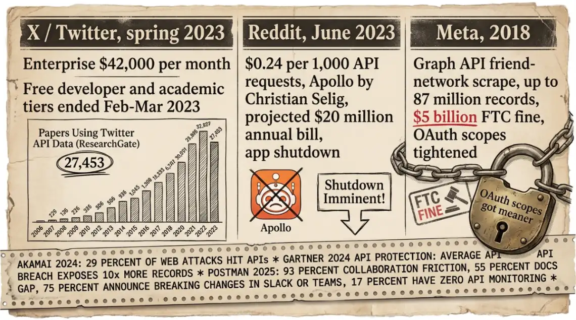 Twitter Reddit Meta API shocks with Akamai 29 percent