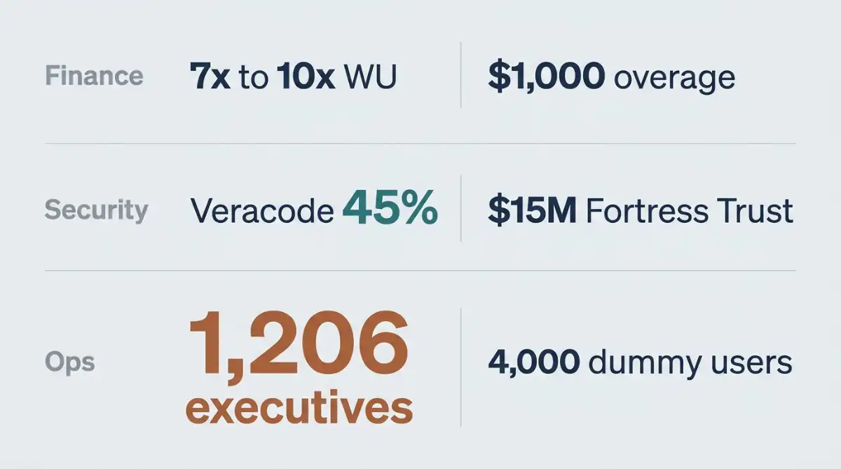 Type-size ranking of finance security and ops scars
