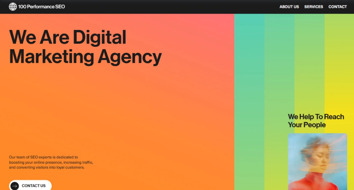 SEO Agency website template