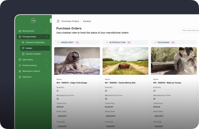 Inventory Management web application template