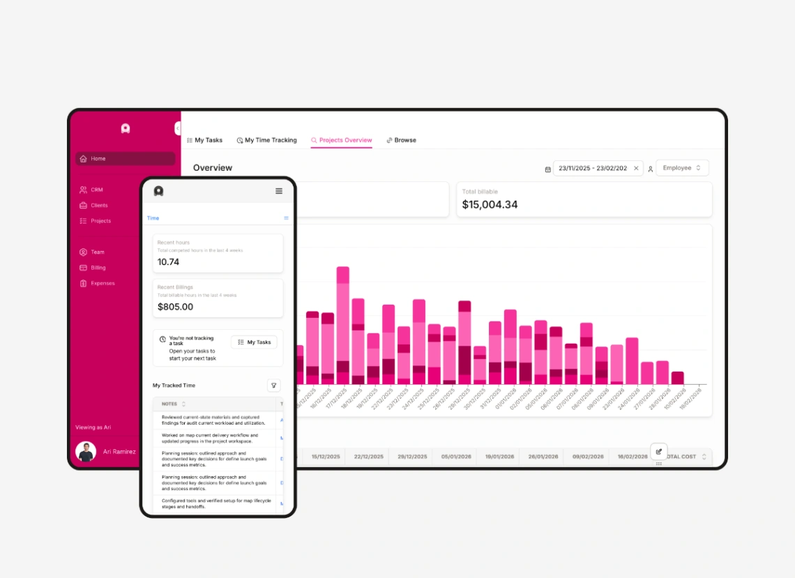 Agency OS web application template