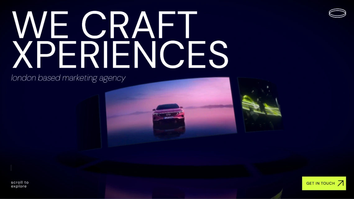 Marketing Agency website template