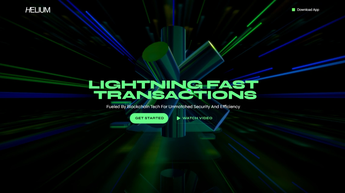 Crypto Wallet website template