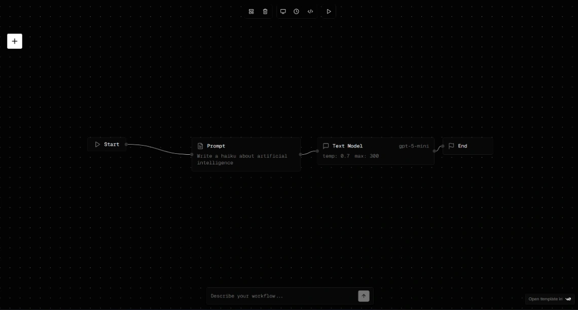 Agent Builder App web application template