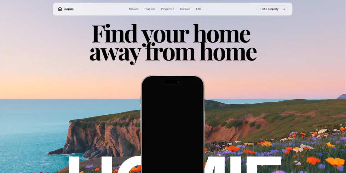 Property Rental website template