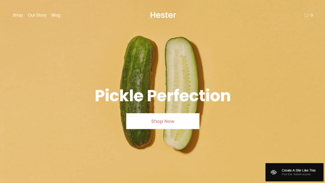 Farm Products Store website template