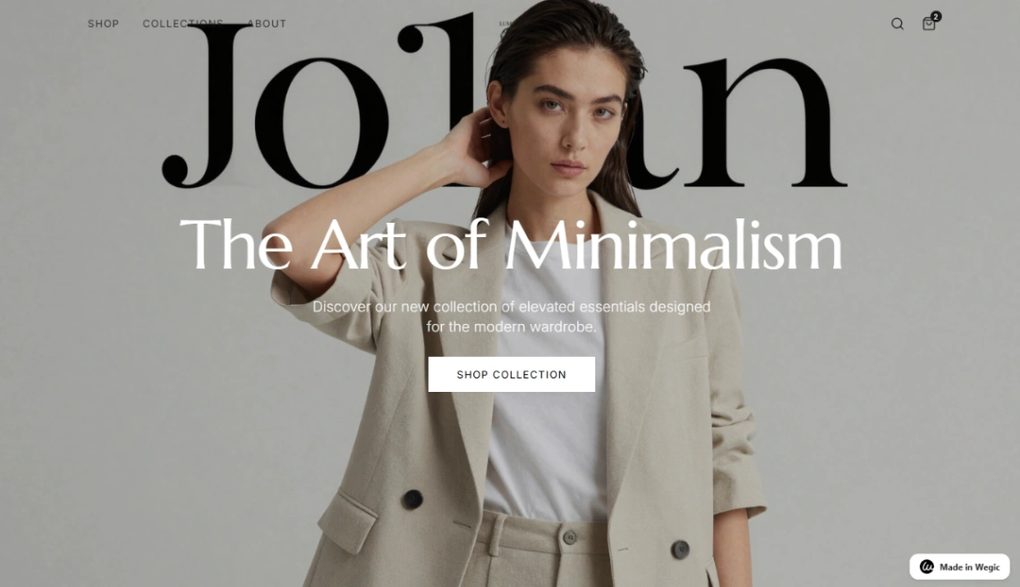 Women Fashion Store website template