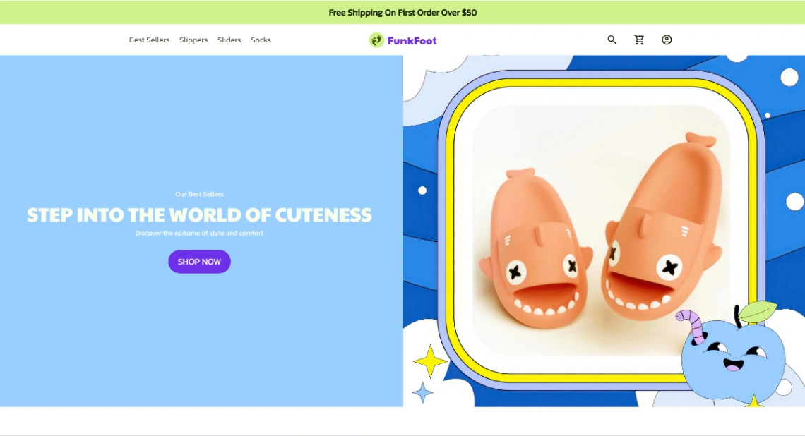Kids and Baby Products website template