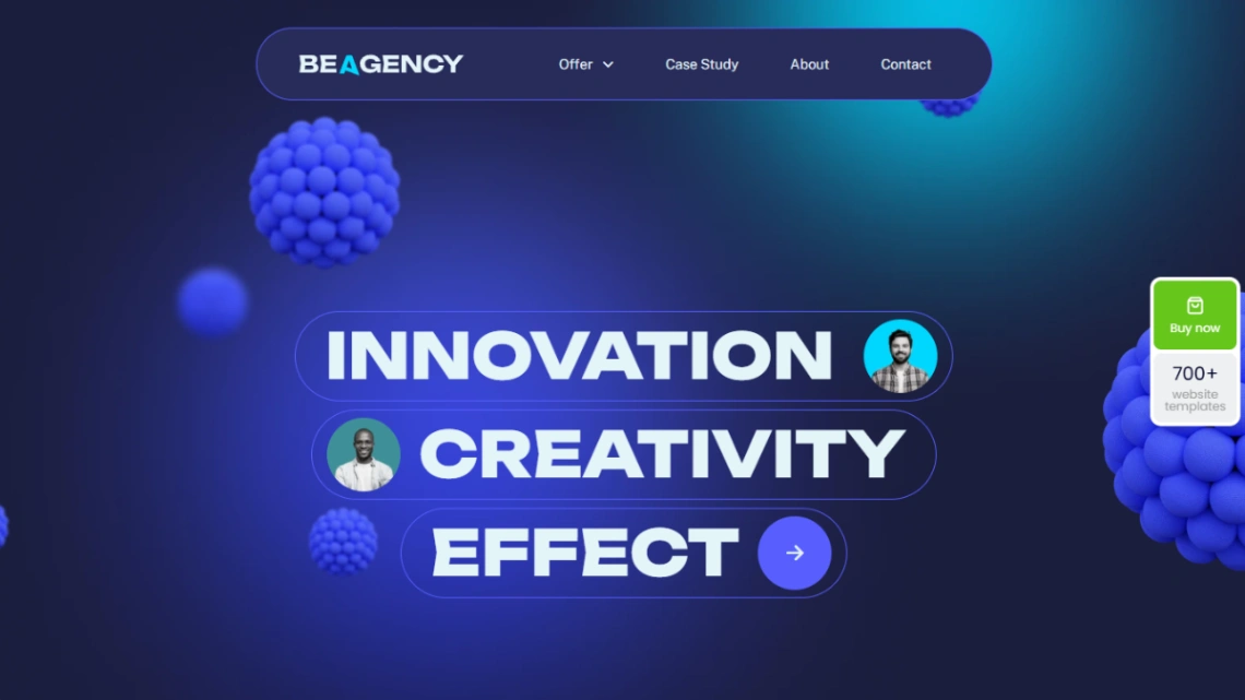 Creative Digital Agency website template