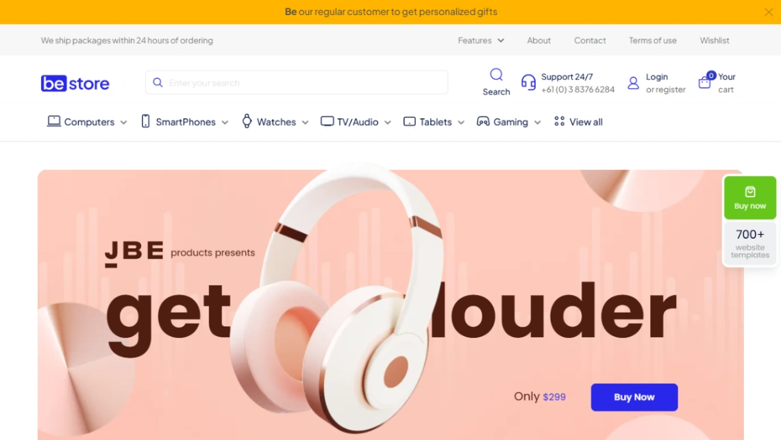 Ecommerce templates
