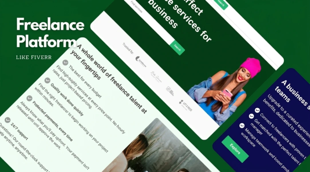 Gig Services Platform web application template