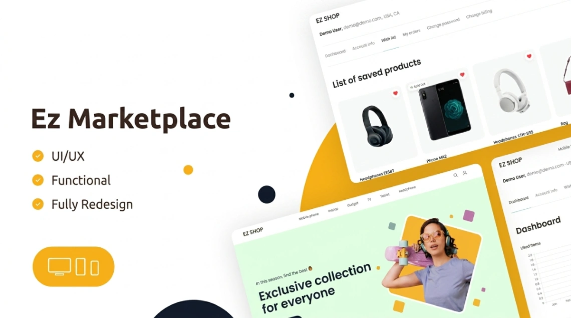 Multi Vendor Storefront web application template