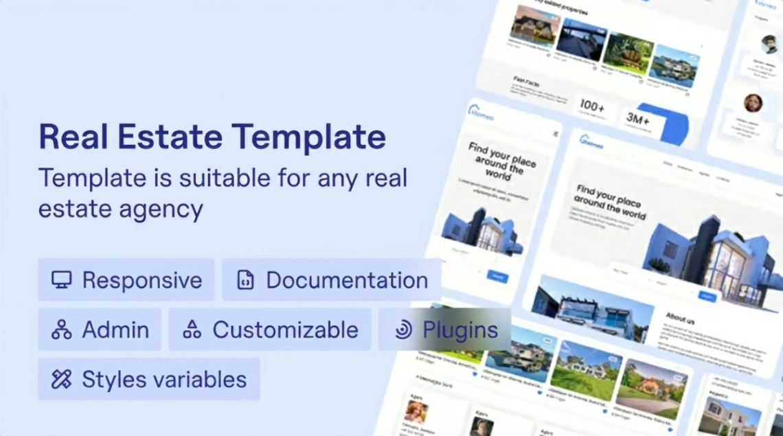 Property Marketplace web application template