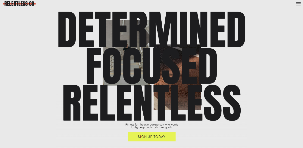 Fitness Professional website template