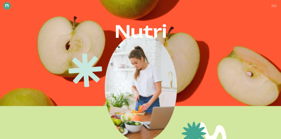 Nutrition Consulting website template