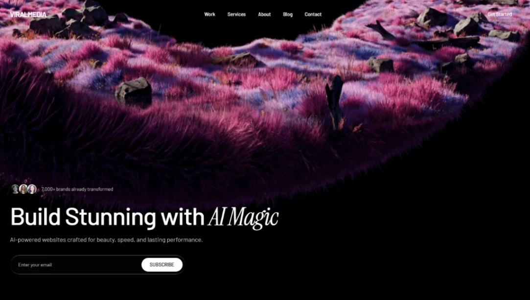 Web Design Agency website template