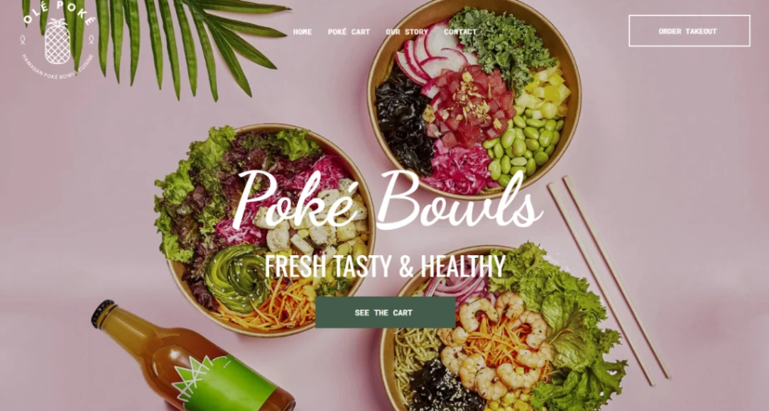 Bowl Restaurant website template