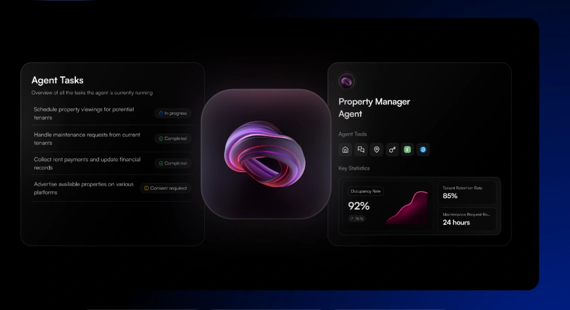 Property Manager Agent web application template