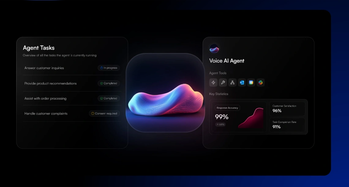 Voice AI Agent web application template