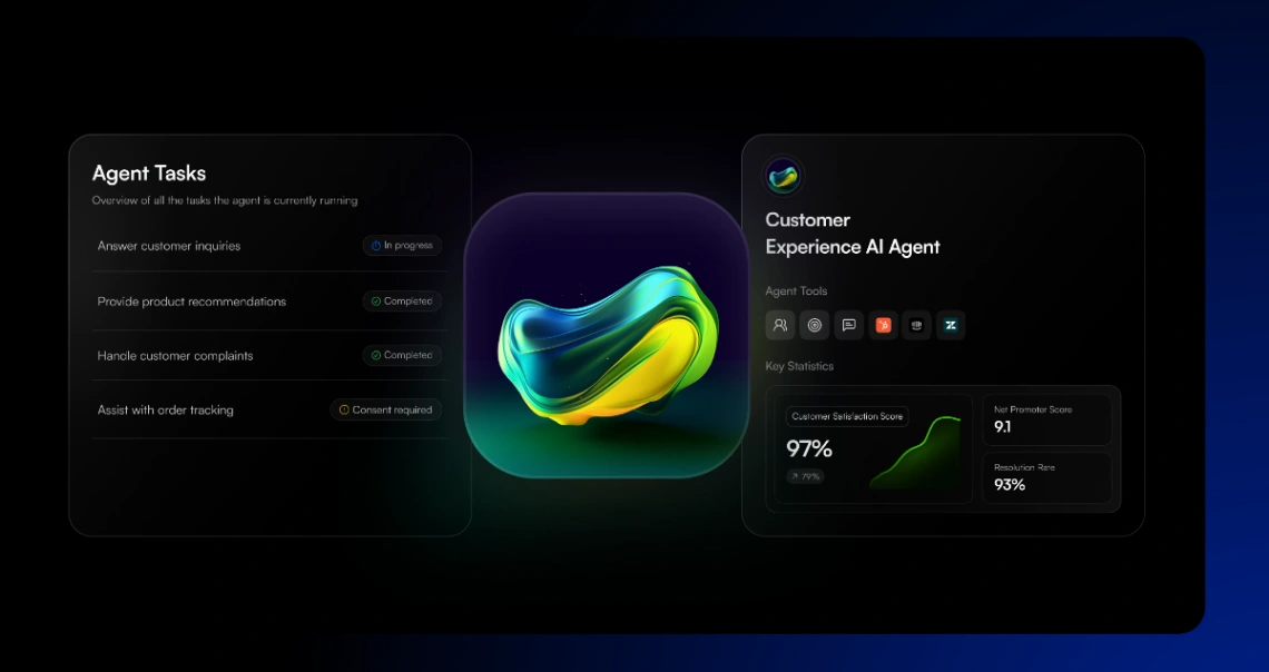 Customer Experience Agent web application template