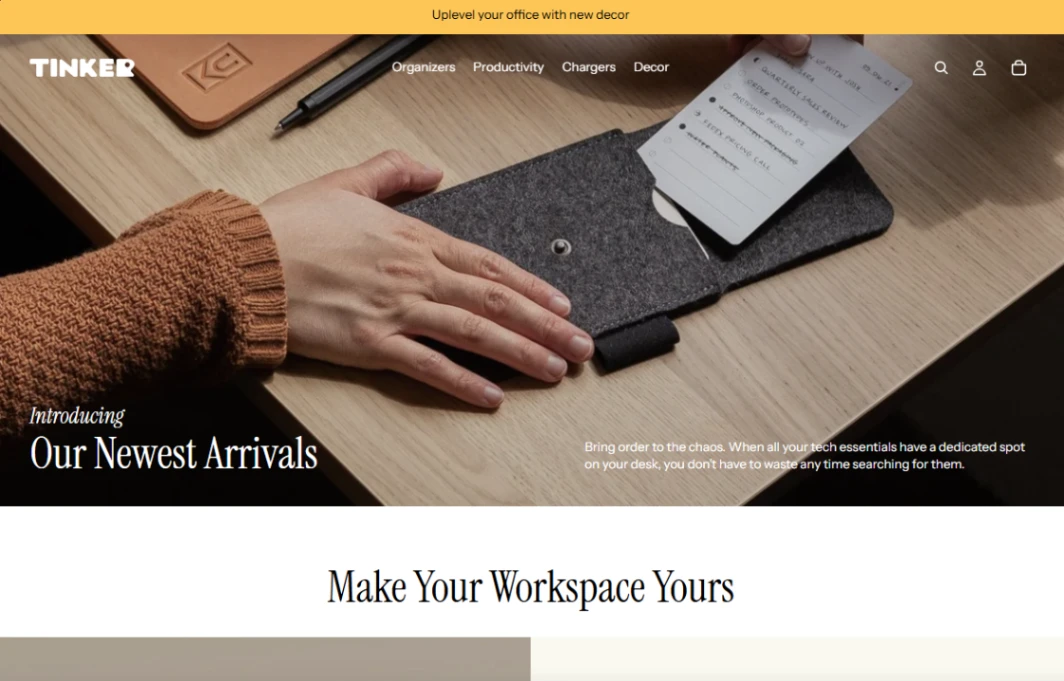 Creative Product Store website template