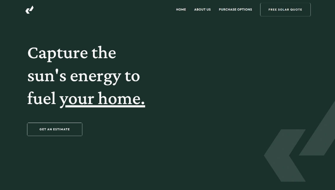 Professional Services website template