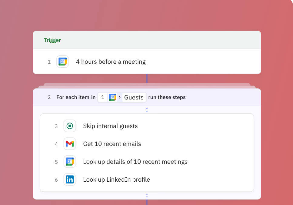 Meeting Briefing Generator web application template