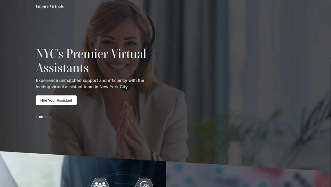 Virtual Assistant Services website template