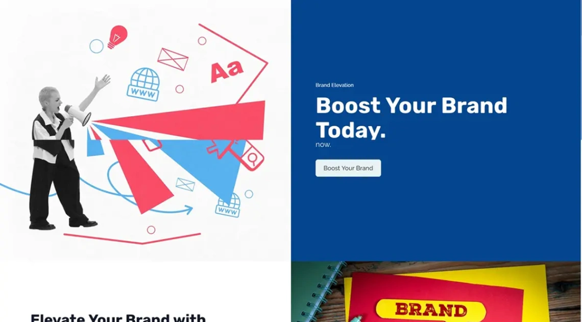 Marketing Agency website template