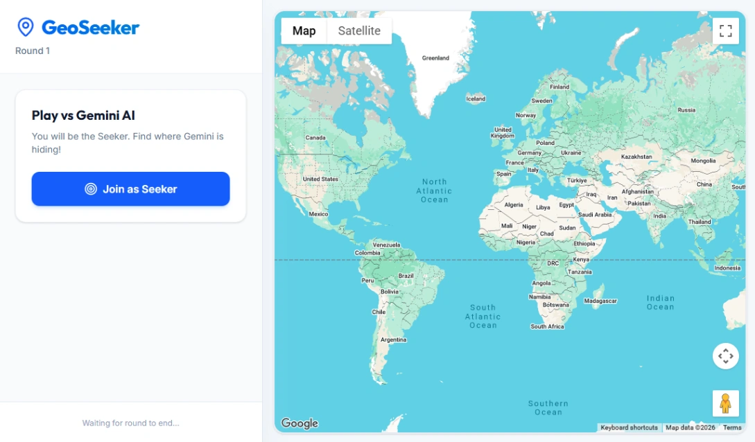 AI Geography Game web application template