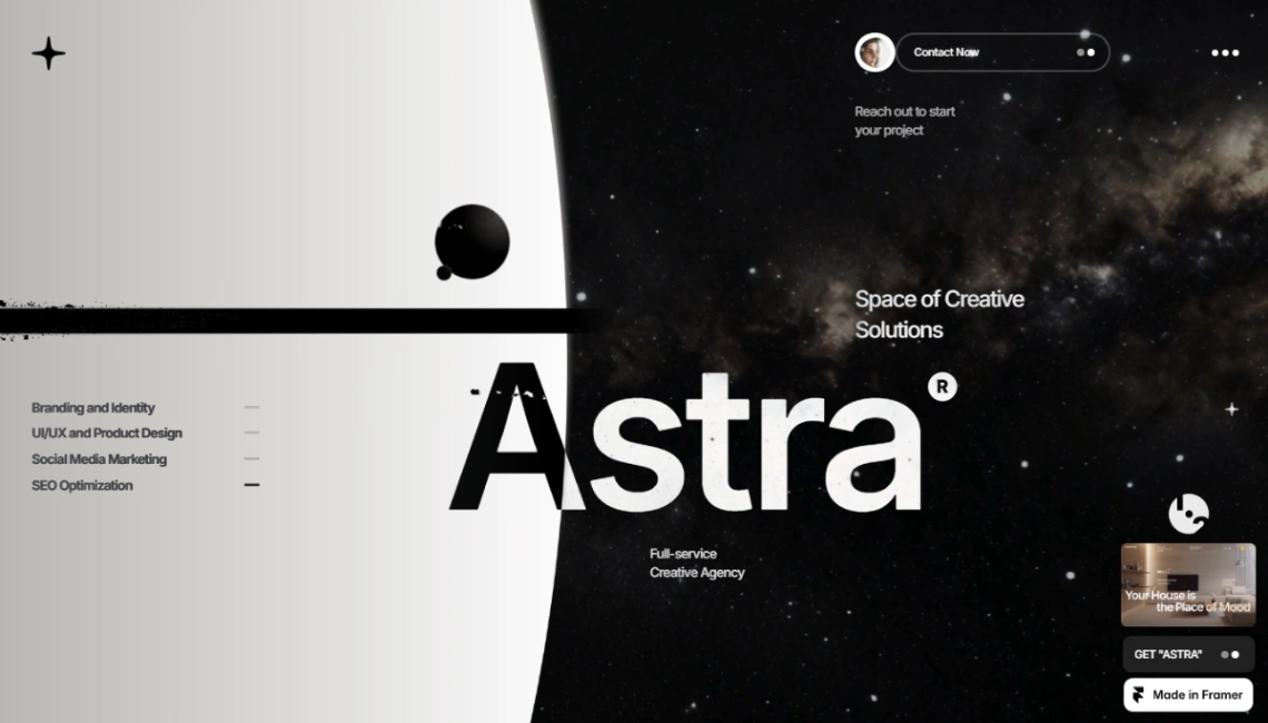 Digital Agency website template