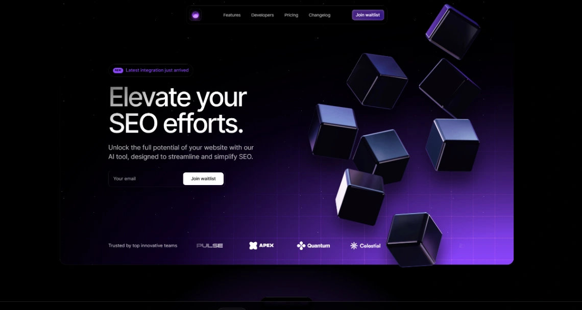 AI Kit website template