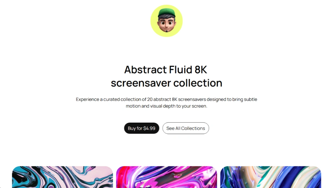 Digital Product Sales website template