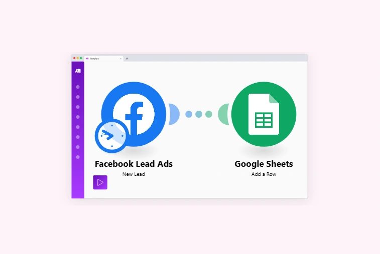 Facebook Lead Sync web application template
