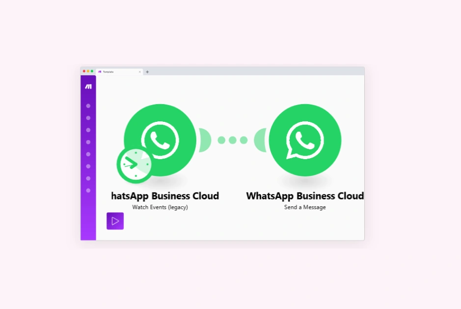 WhatsApp Chatbot web application template