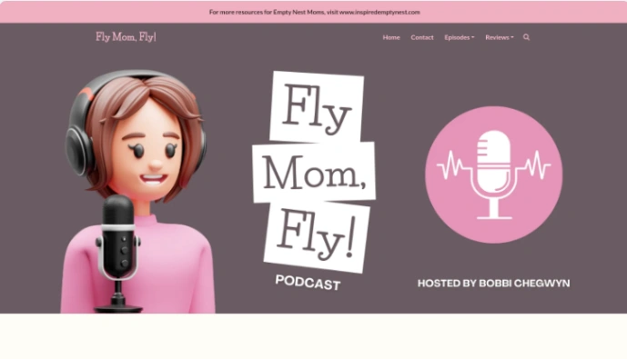 Podcast Episodes website template