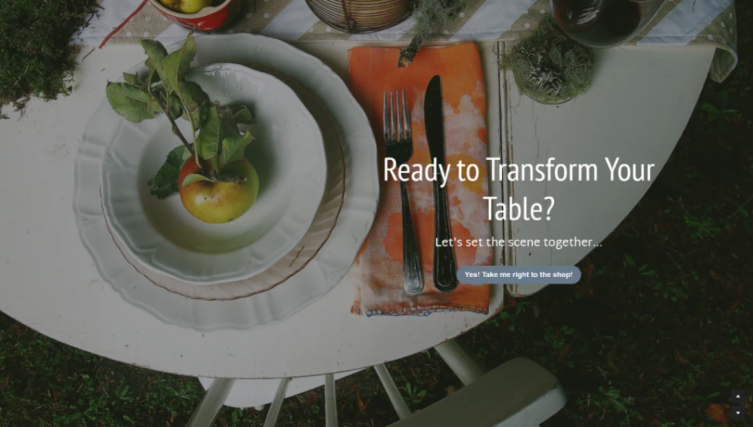 Brand Landing Page website template