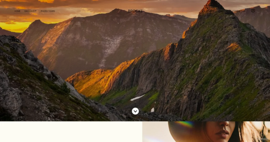 Nature Photography website template