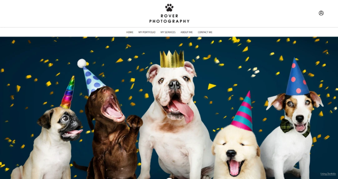 Pet Photography website template