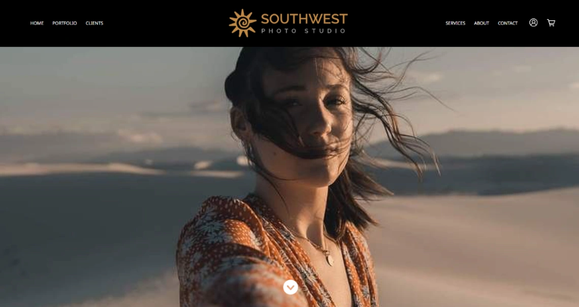 Southwest Photo Studio website template