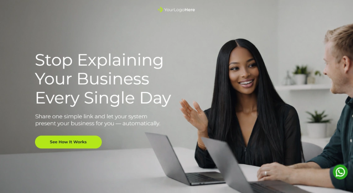 Marketing Agency website template