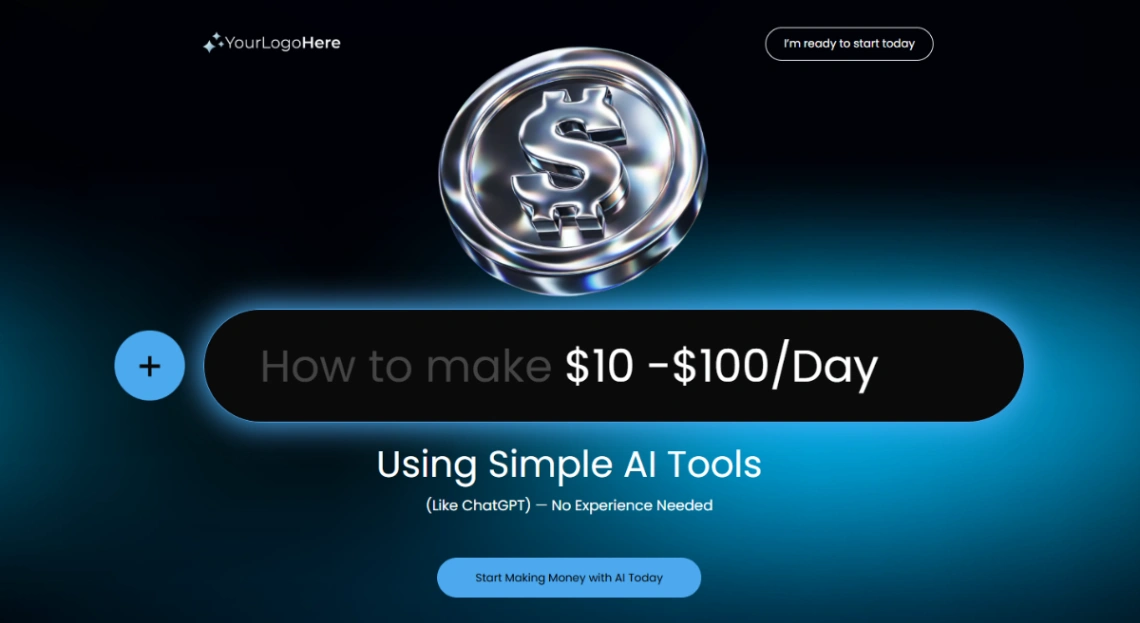 AI Course website template