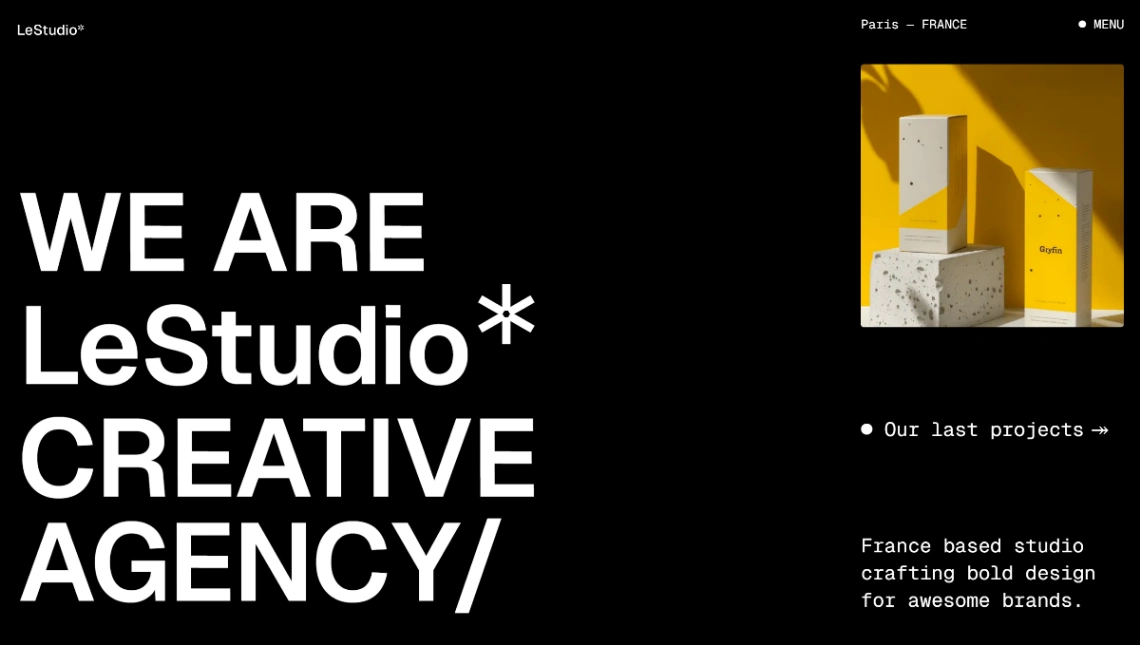LeStudio Agency website template