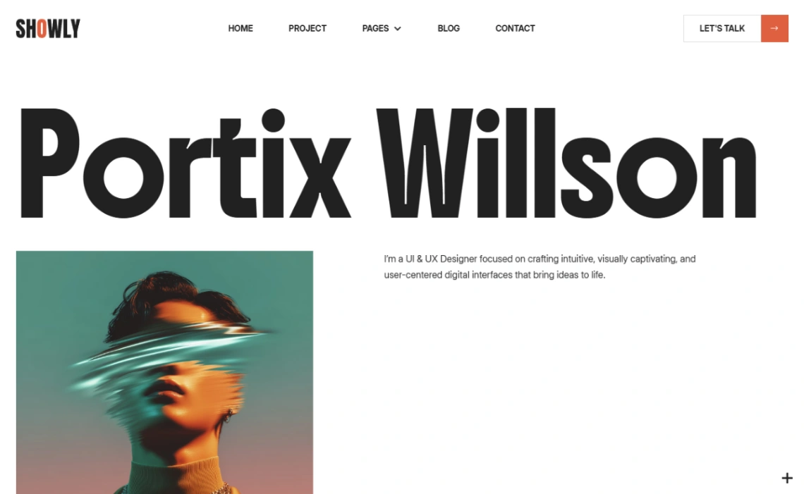 Portfolio & Agency website template