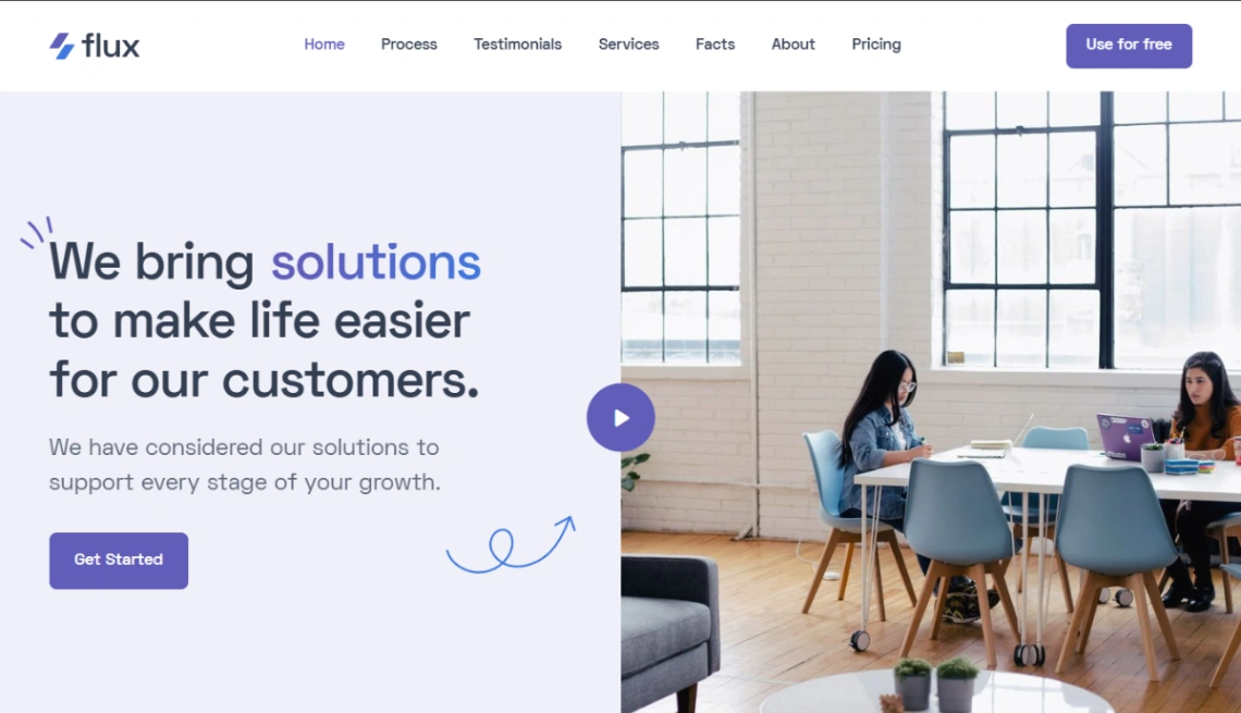 IT Company website template